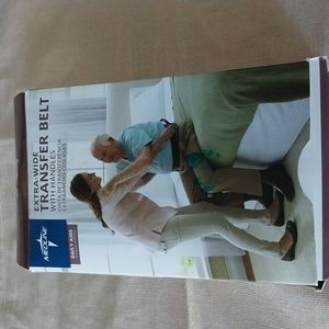 New Medline Extra-Wide Transfer Belt with Handles * New in Box *